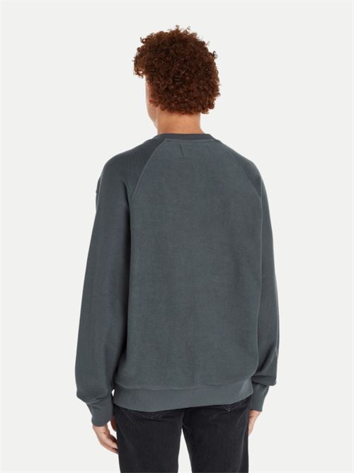 ck applique crew neck CALVIN KLEIN JEANS | J30J325634PSL